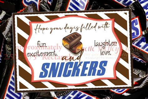 snickers gift card